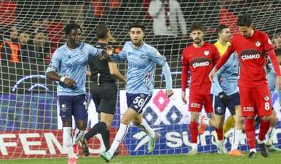 Gaziantep FK – Adana Demirspor maçında 4 gol var, kazanan yok