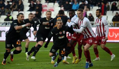 Galatasaray, Sivas’ta kayıpla dönüyor