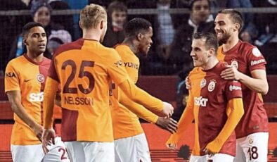 Galatasaray, Trabzonspor’u evinde farklı mağlup etti