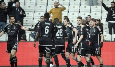 Turu rahat geçen Beşiktaş, MKE Ankaragücü’ne rakip oldu