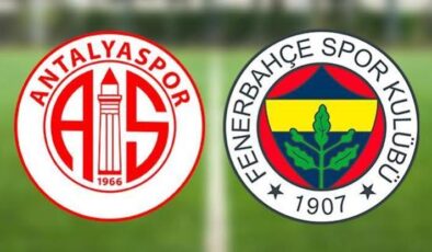 Antalya’da zorlu maç: Antalyaspor – Fenerbahçe karşılaşması saat kaçta, hangi kanalda? Maçı canlı izle