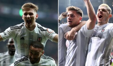 Beşiktaş, Trabzonspor’u genç oyuncusunun golleri ile mağlup etti