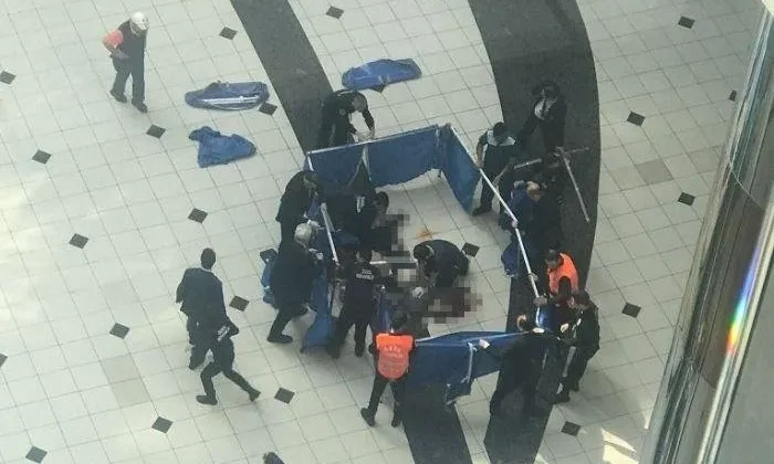 Şişli AVM’de bir kadın intihar etti