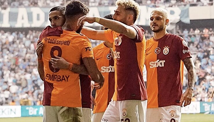 Galatasaray, Adana’da şen şakrak