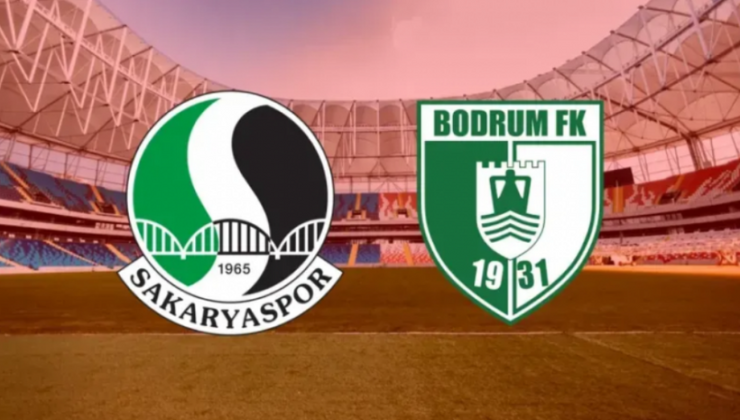 Süper Lige son son bilet: Sakaryaspor – Bodrumspor karşılaşması saat kaçta, hangi kanalda? Maçı canlı izle