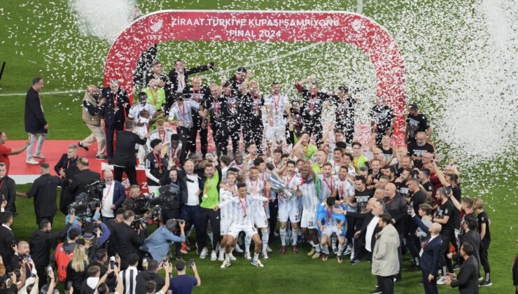 Kupayı 11. kez kazanan Beşiktaş, Avrupa Ligi’nde ülkemizi temsil edecek