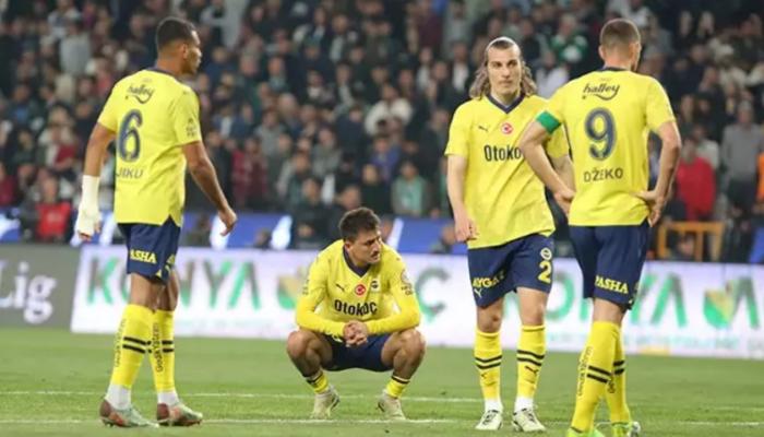 Konya’da 2 puan bırakan Fenerbahçe pes etti