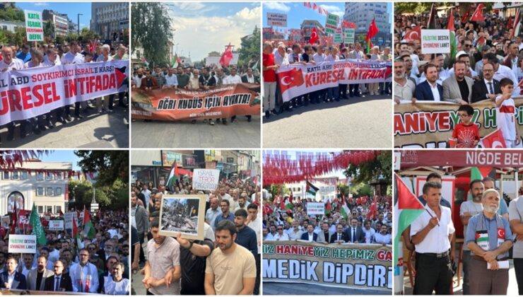 Türkiye, Filistin için kıyamda!