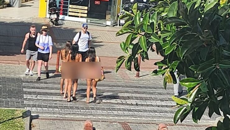 Alanya’daki çıplak görüntüler vatandaşları kendinden utanır hale getirdi
