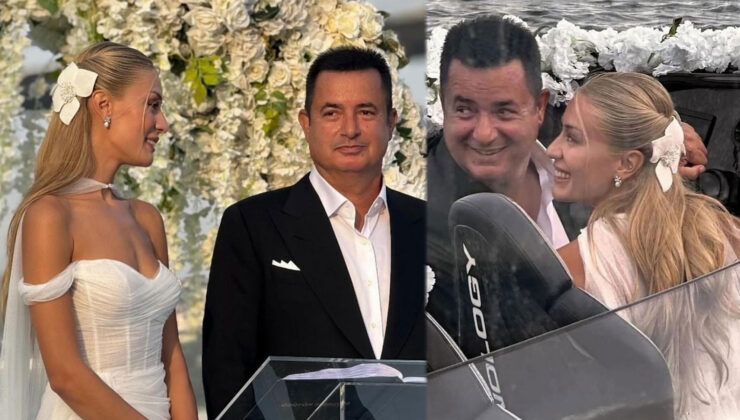 Acun Ilıcalı 4. kez “evet” dedi: Nikah merasiminden ilk kareler