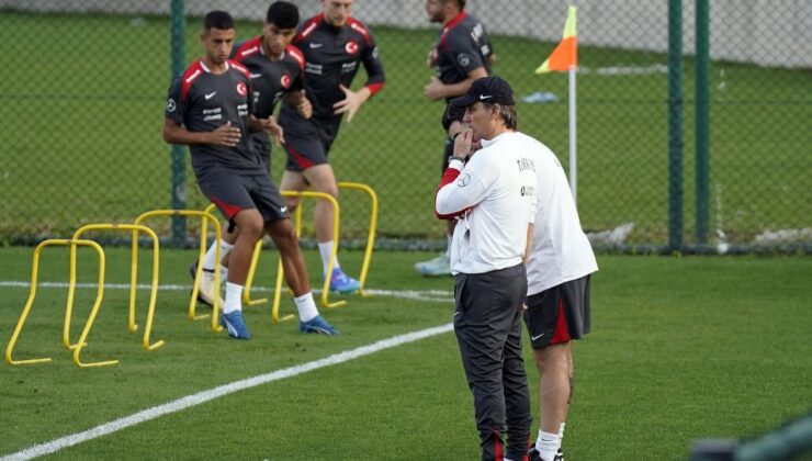 A Milli Futbol Takımı, Galler maçı hazırlıklarına eksik kadro ile başladı