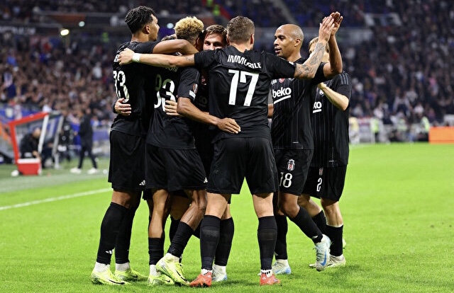 Avrupa Ligi’nin 3. haftasında Beşiktaş, Fransa’da kendine geldi