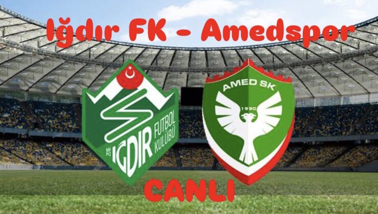 TFF 1. Lig kapanış maçı: Iğdır FK – Amedspor karşılaşması saat kaçta, hangi kanalda yayınlanacak? Maçı canlı izle