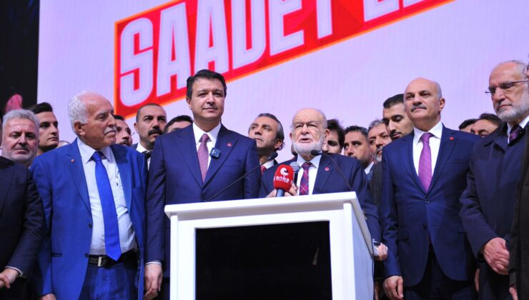 Saadet Partisi’nin yeni genel başkanı belli oldu