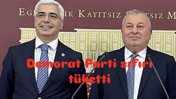 Salih Uzun ve Cemal Enginyurt Demokrat Parti’den istifa etti