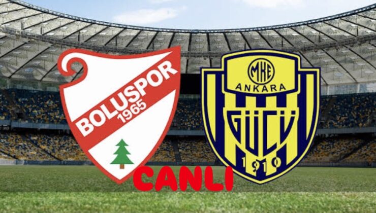 TFF 1. Lig 25. Hafta: Boluspor – MKE Ankaragücü karşılaşması saat kaçta, hangi kanalda yayınlanacak? Maçı canlı izle