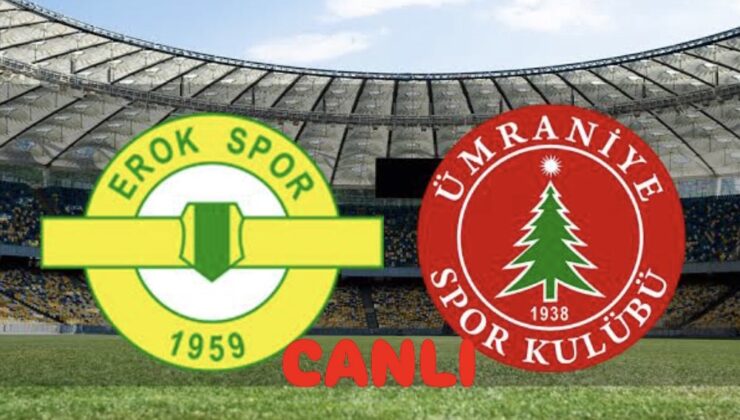 TFF 1. Lig 15. Hafta kapanış maçı: Esenler Erokspor – Ümraniyespor karşılaşması saat kaçta, hangi kanalda yayınlanacak? Maçı canlı izle