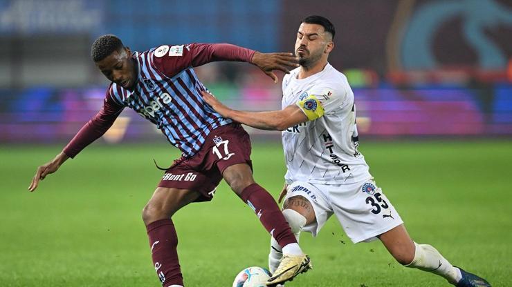 Trabzonspor, bir puanı zor kurtardı