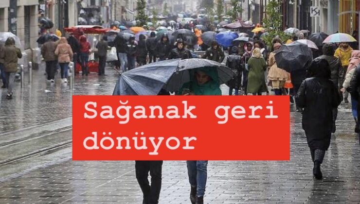 Önce sıcaklık artıyor, ardından sağanak yağış başlıyor