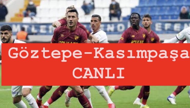 Süper Lig 19. hafta: Göztepe – Kasımpaşa karşılaşması saat kaçta, hangi kanalda yayınlanacak? Maçı canlı izle