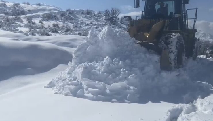 Batman’da 28 köy ve mezra yolları ulaşıma kapandı