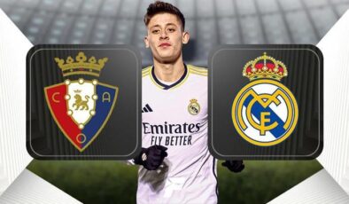 Ancelotti, Arda Güler’i bir türlü sindiremedi: Osasuna – Real Madrid karşılaşması saat kaçta, hangi kanalda yayınlanacak? Maçı canlı izle