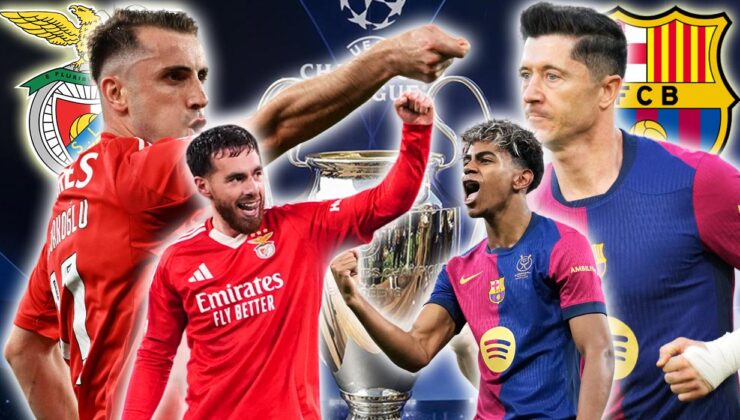 Kerem Aktürkoğlu ve Orkun Kökçü ve İspanyol devine karşı: Benfica – Barcelona karşılaşması saat kaçta, hangi kanalda yayınlanacak? Maçı canlı izle