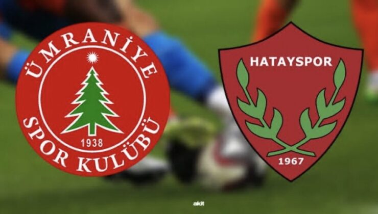 TFF 1. Lig 3. hafta mücadelesi: Ümraniyespor – Hatayspor karşılaşması saat kaçta, hangi kanaldan yayınlanacak? Maçı canlı izle