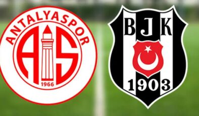 Kartal, Antalya’da puan ve moral arıyor: Antalyaspor – Beşiktaş karşılaşması saat kaçta başlayacak, hangi kanaldan yayınlanacak? Maçı canlı izle