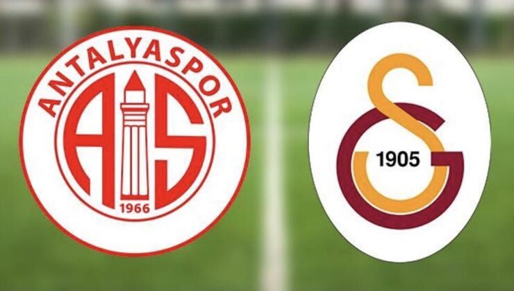 Avrupa vurgunu lider Galatasaray, Antalya’da puan ve moral arıyor: Antalyaspor – Galatasaray karşılaşması saat kaçta başlayacak, hangi kanaldan yayınlanacak? Maçı canlı izle