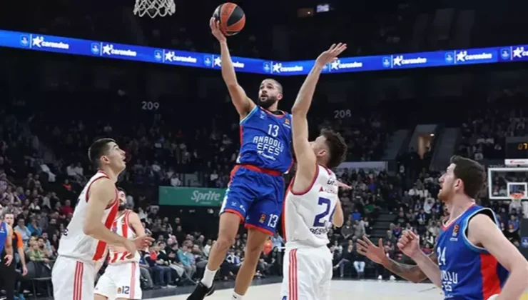 THY Euroleague 19. hafta mücadelesi başlıyor: Anadolu Efes – Kızılyıldız karşılaşması saat kaçta başlayacak, hangi kanaldan yayınlanacak? Maçı canlı izle