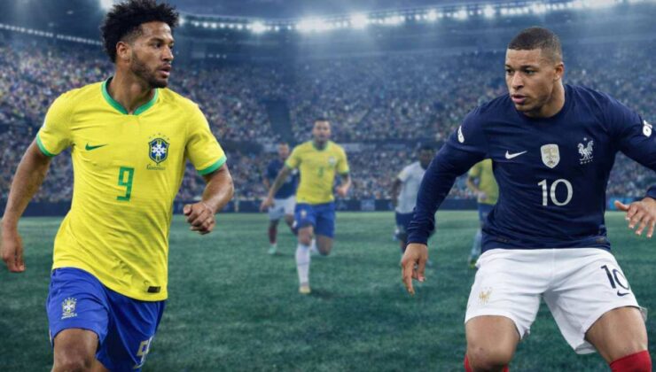 Süper Lig yıldızlarının yer aldığı dev mücadele başlıyor: Brezilya – Fransa karşılaşması saat kaçta başlayacak, hangi kanaldan yayınlanacak? Maçı canlı izle