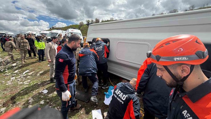 Diyarbakır’da feci kaza! Çok sayıda ölü ve yaralı var