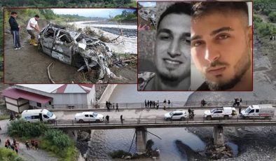 Hatay’da sele kapılan 2 genç kayboldu
