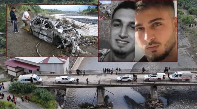 Hatay’da sele kapılan 2 genç kayboldu