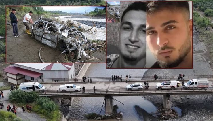 Hatay’da sele kapılan 2 genç kayboldu