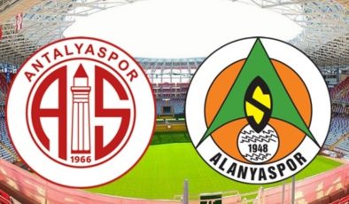Küme düşme hattında Antalya derbisi başlıyor: Antalyaspor – Alanyaspor karşılaşması saat kaçta başlayacak, hangi kanaldan yayınlanacak? Maçı canlı izle