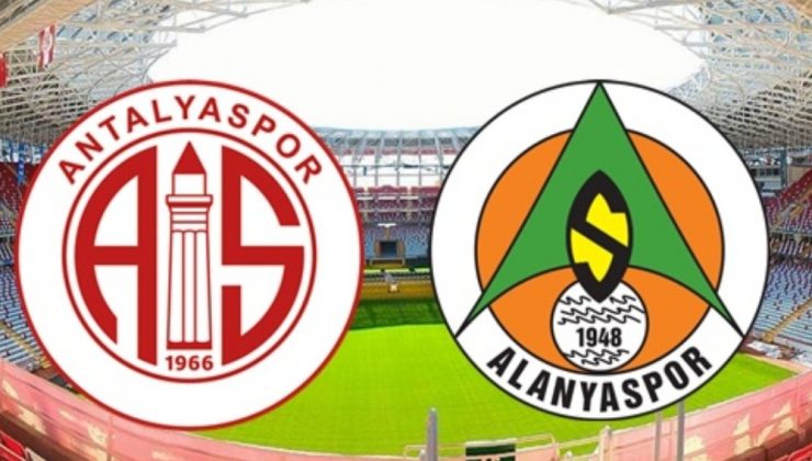 Küme düşme hattında Antalya derbisi başlıyor: Antalyaspor – Alanyaspor karşılaşması saat kaçta başlayacak, hangi kanaldan yayınlanacak? Maçı canlı izle
