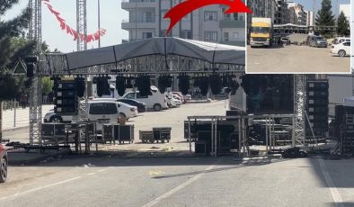 DEM’li belediyenin konserinde Türk bayrağı krizi