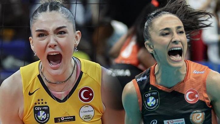 Kadınlar Voleybol’da Avrupa Türk finali başlıyor: VakıfBank – Eczacıbaşı karşılaşması saat kaçta başlayacak, hangi kanaldan yayınlanacak? Maçı canlı izle