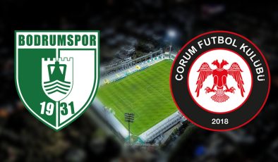 Süper Lig’e yükselme play off turu yarı final mücadelesi başlıyor: Bodrum FK – Çorum FK, karşılaşması saat kaçta başlayacak, hangi kanaldan yayınlanacak? Maçı canlı izle