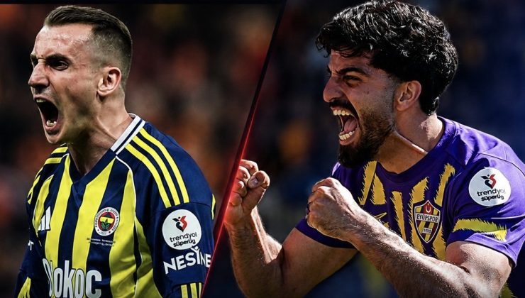 Fenerbahçe prestij, Eyüpspor can derdinde: Fenerbahçe – Eyüpspor, karşılaşması saat kaçta başlayacak, hangi kanaldan yayınlanacak? Maçı canlı izle