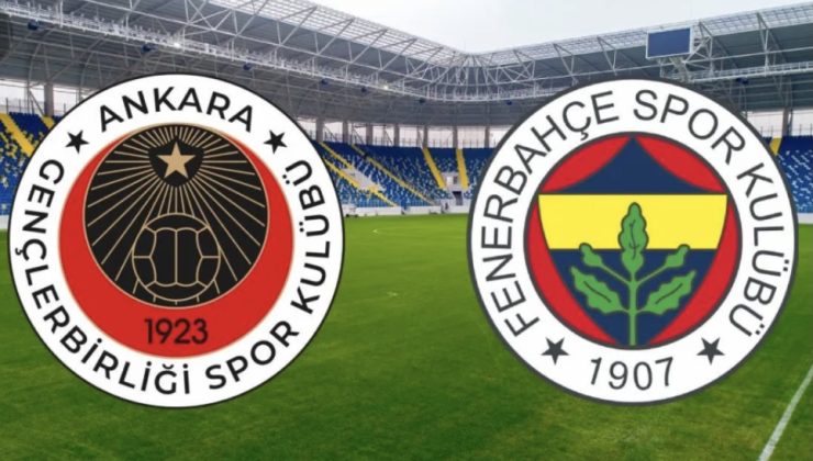 Süper Lig ilk hafta günün kapanış maçı başlıyor: Gençlerbirliği – Fenerbahçe, karşılaşması saat kaçta başlayacak, hangi kanaldan yayınlanacak? Maçı canlı izle