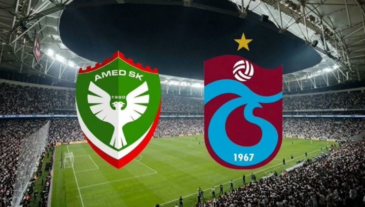 Haftanın kapanışı Diyarbakır’da zorlu maça sahne olacak: Amedspor – Trabzonspor karşılaşması saat kaçta başlayacak, hangi kanaldan yayınlanacak? Maçı canlı izle