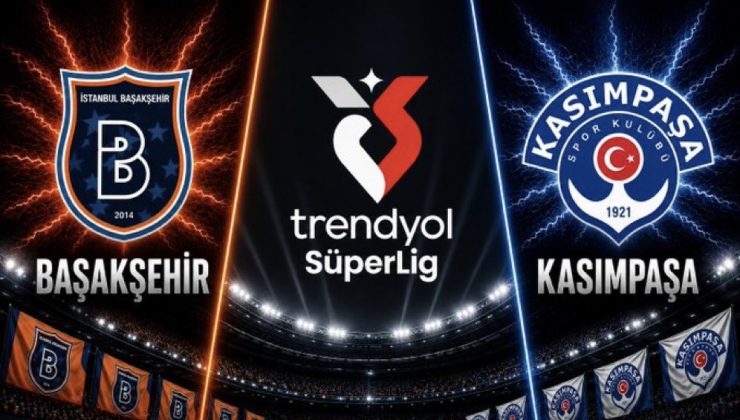 Başakşehir’de derbi mücadelesi başlıyor: Bahçeşehir – Kasımpaşa karşılaşması saat kaçta başlayacak, hangi kanaldan yayınlanacak? Maçı canlı izle