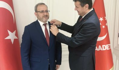 Ramazan Altan, Saadet Partisi’ne katıldı