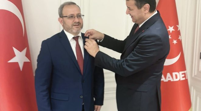 Ramazan Altan, Saadet Partisi’ne katıldı