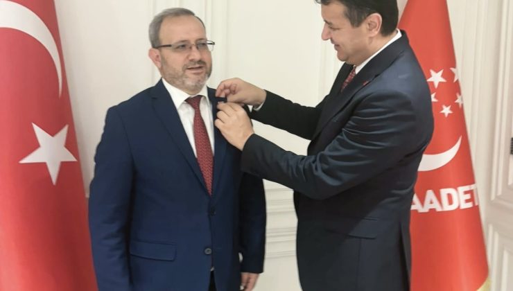 Ramazan Altan, Saadet Partisi’ne katıldı
