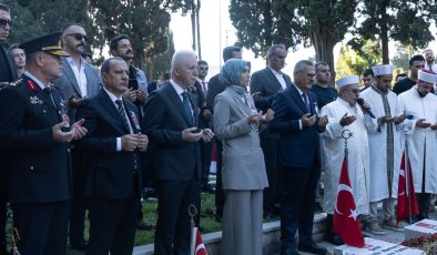 Emekli polisin şehit ettiği polise son görev