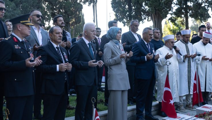 Emekli polisin şehit ettiği polise son görev